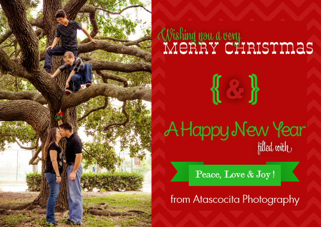 Christmas Card Atascocita Photography