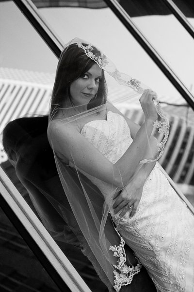 Downtown Houston Bridal Portraits