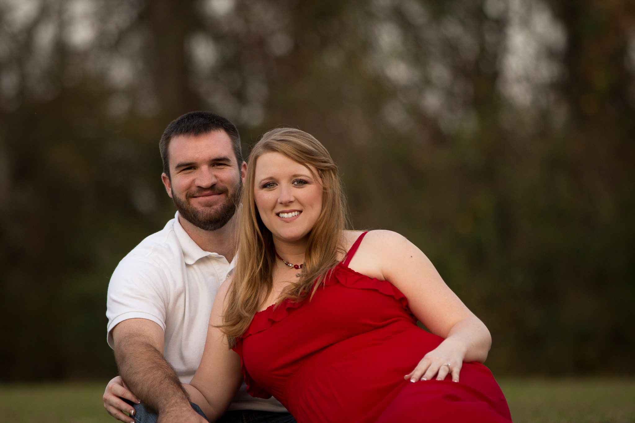 Southern Charm Engagement Portraits on Lake Houston