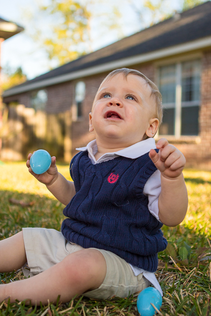 Easter Portraits First Birthday Cake Smash