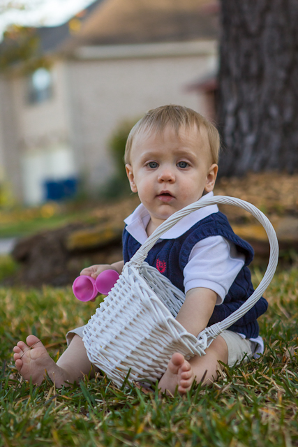 Easter Portraits and Cake Smash Atascocita Photography