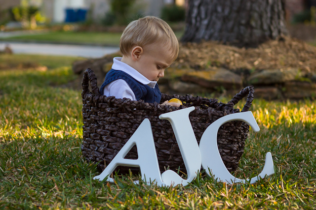 Easter Portraits and Cake Smash Atascocita Photography