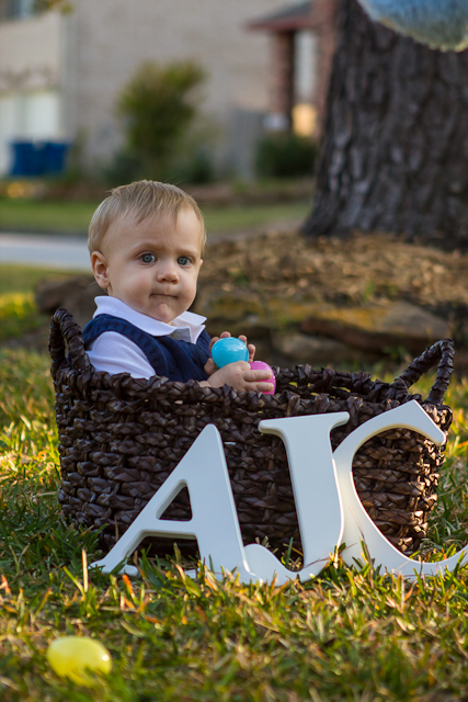 Easter Portraits and Cake Smash Atascocita Photography