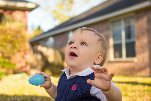 Easter Portraits First Birthday Cake Smash