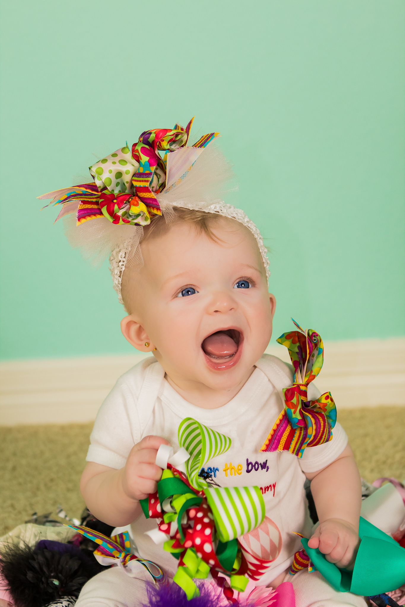 Six Month Portraits Miss Zoey | ATASCOCITA PHOTOGRAPHY