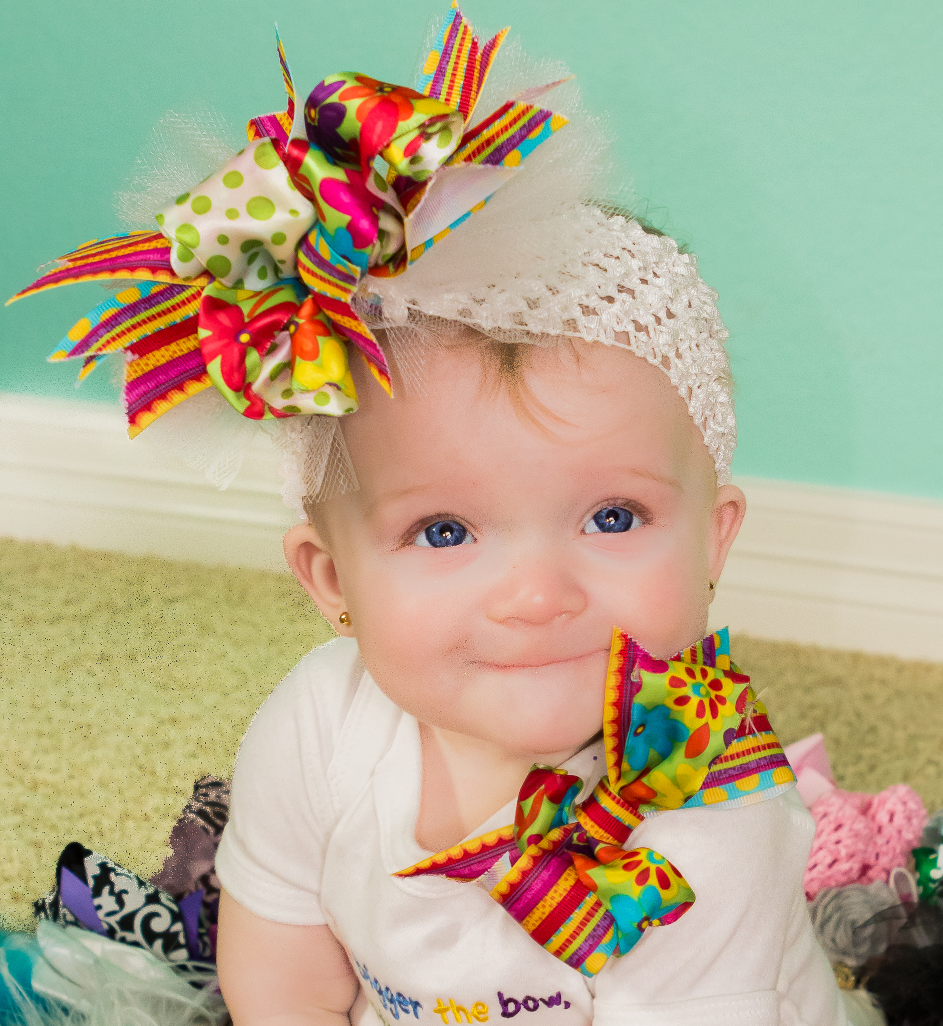 Six Month Portraits Miss Zoey | ATASCOCITA PHOTOGRAPHY