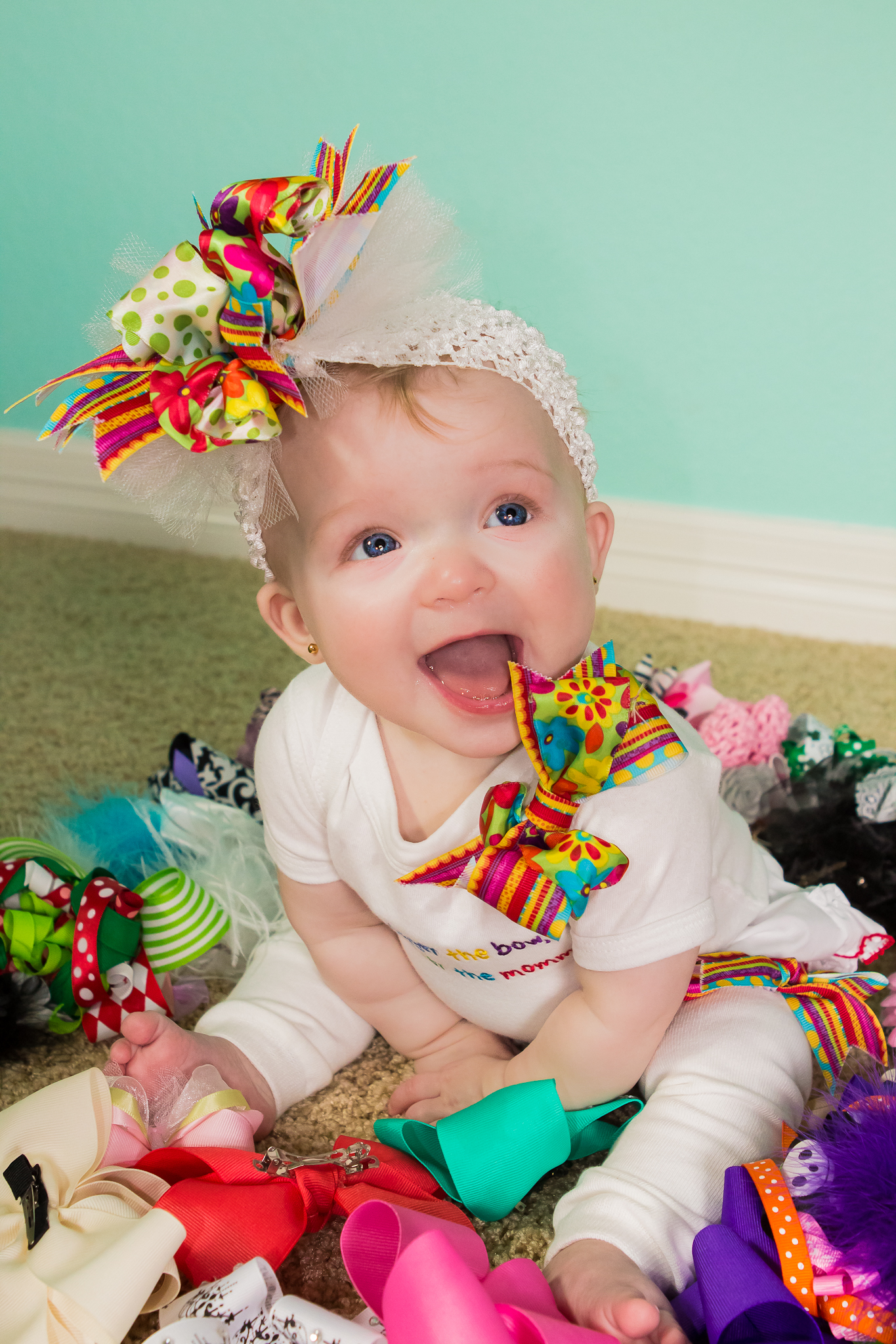 Six Month Portraits Miss Zoey | ATASCOCITA PHOTOGRAPHY