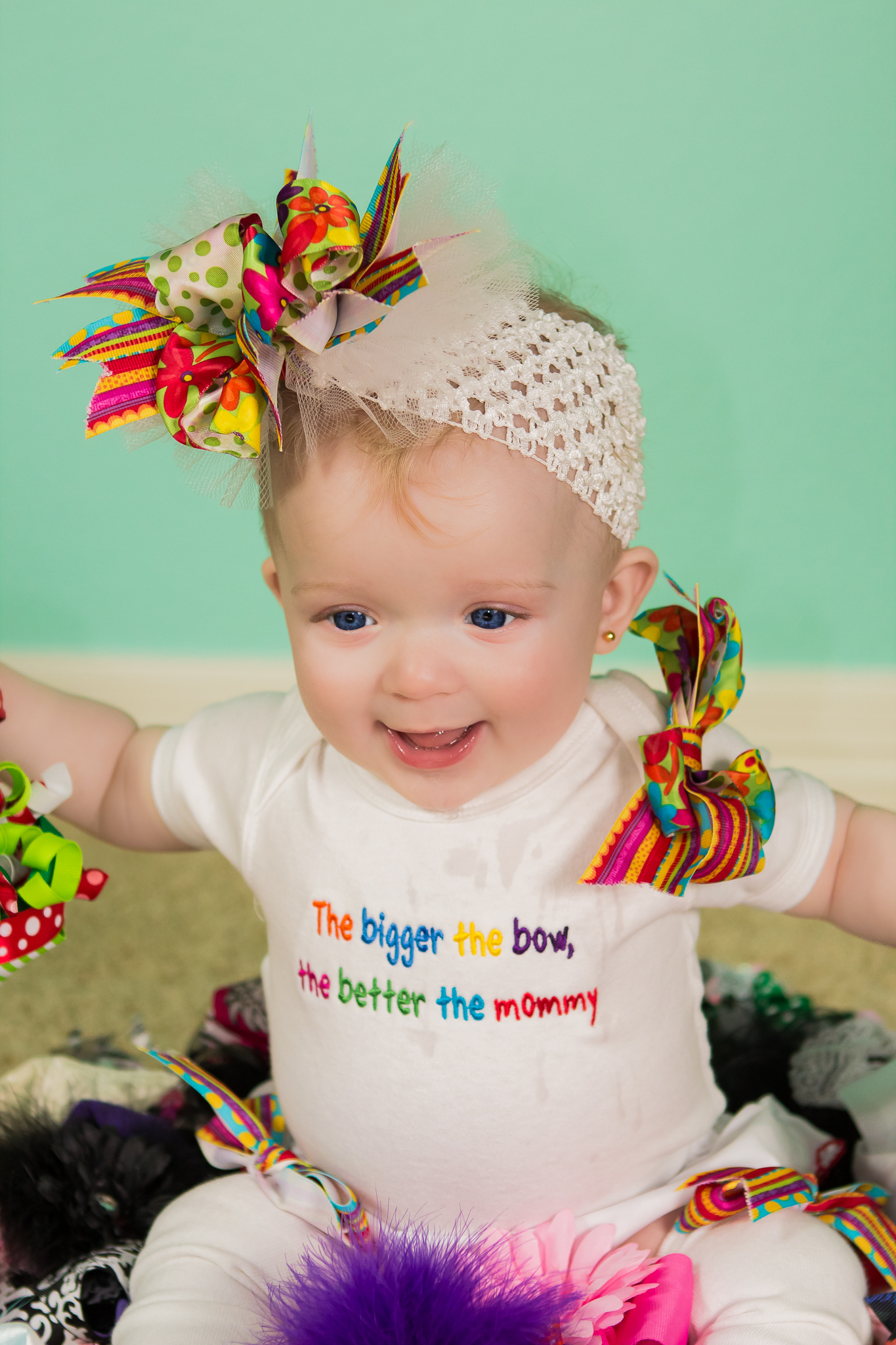 Six Month Portraits Miss Zoey | ATASCOCITA PHOTOGRAPHY