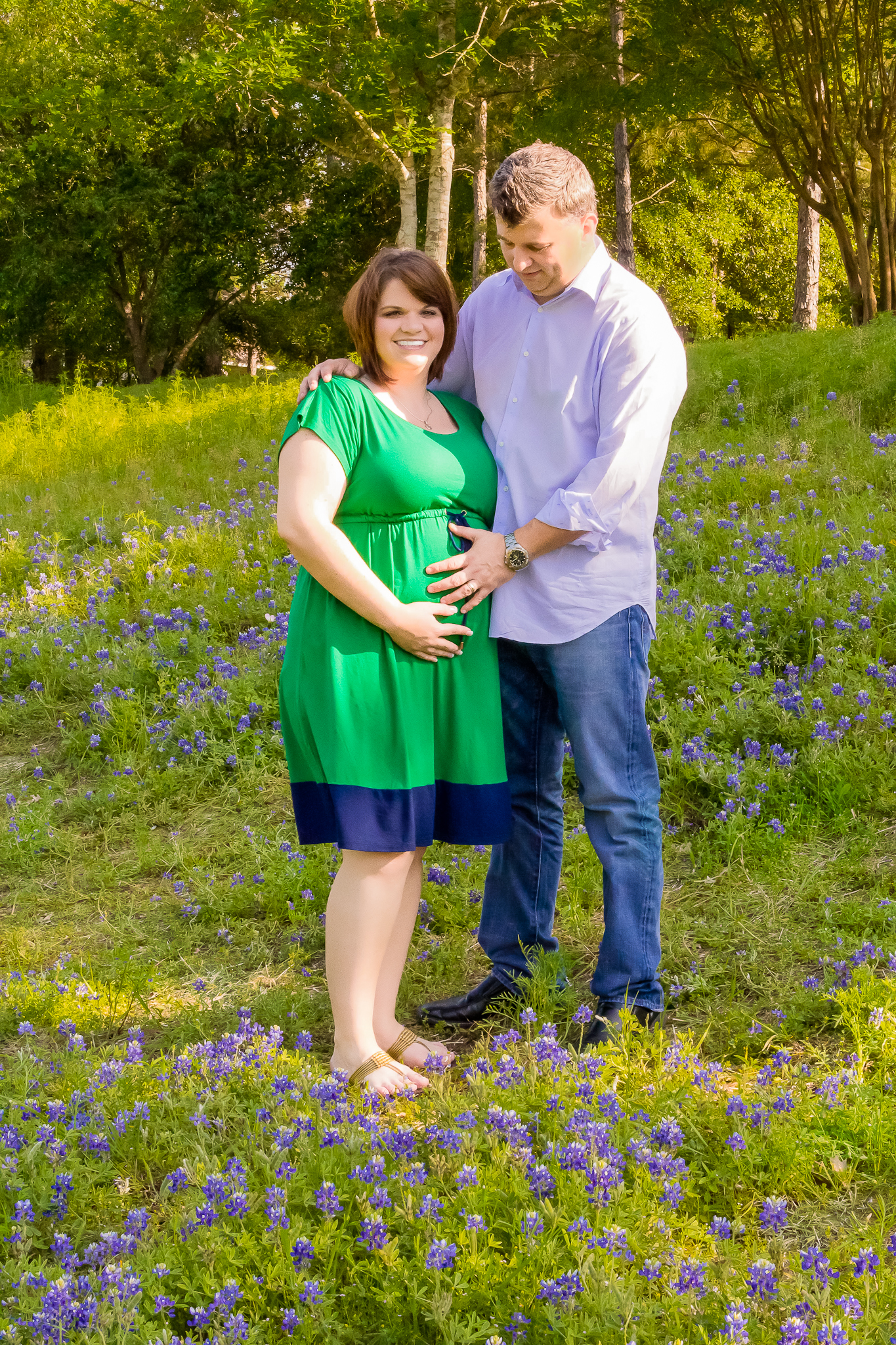 Kingwood Maternity Portraits Bluebonnets Atascocita Photography