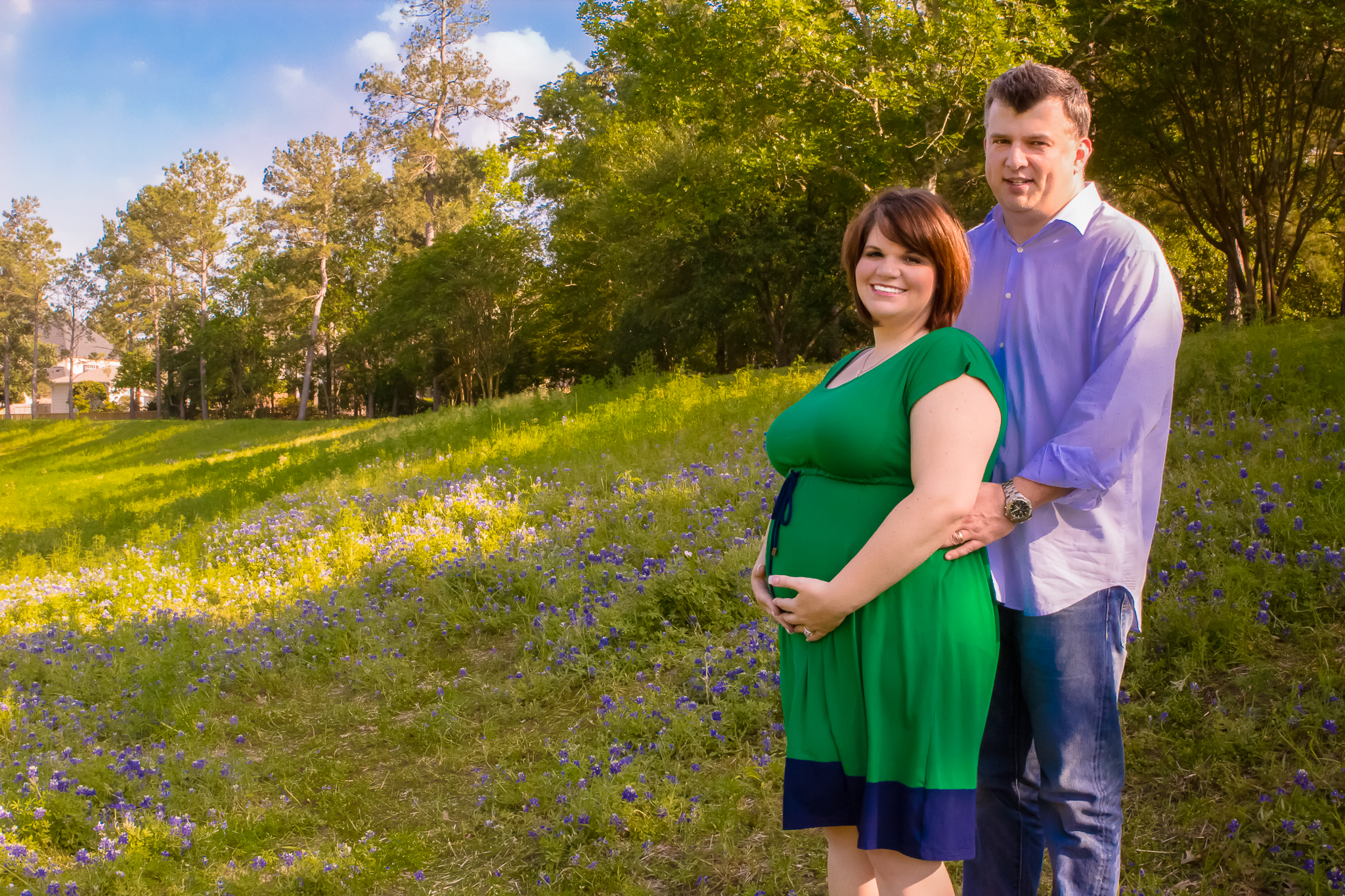 Kingwood Maternity Portraits Bluebonnets Atascocita Photography