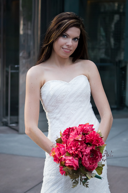 Houston Bridal Portrait Downtown