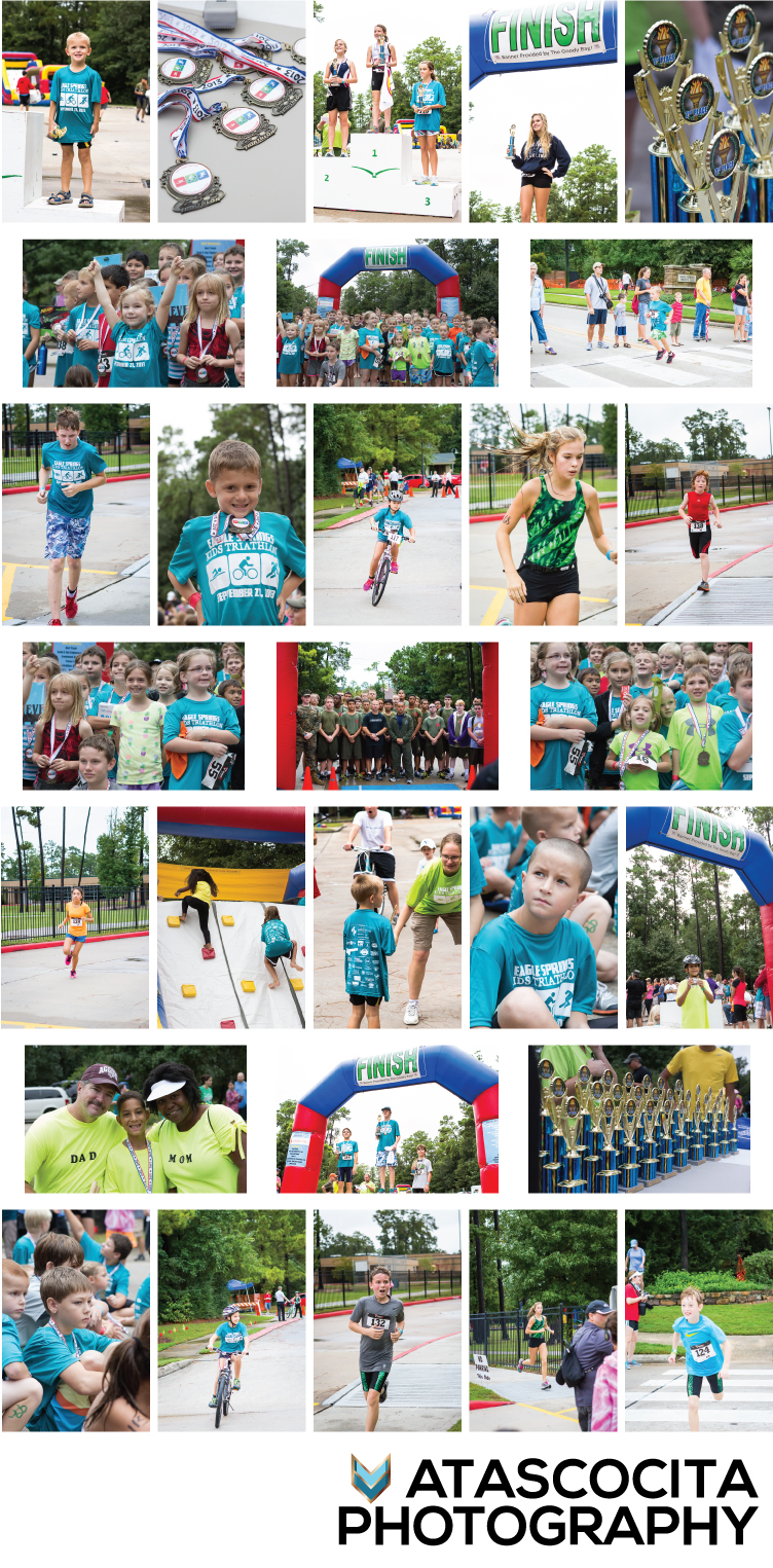 Eagle Springs Kids Triathlon Atascocita Photography