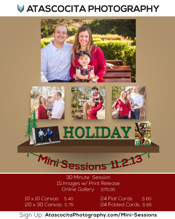 Atascocita Photography Holiday Mini Session