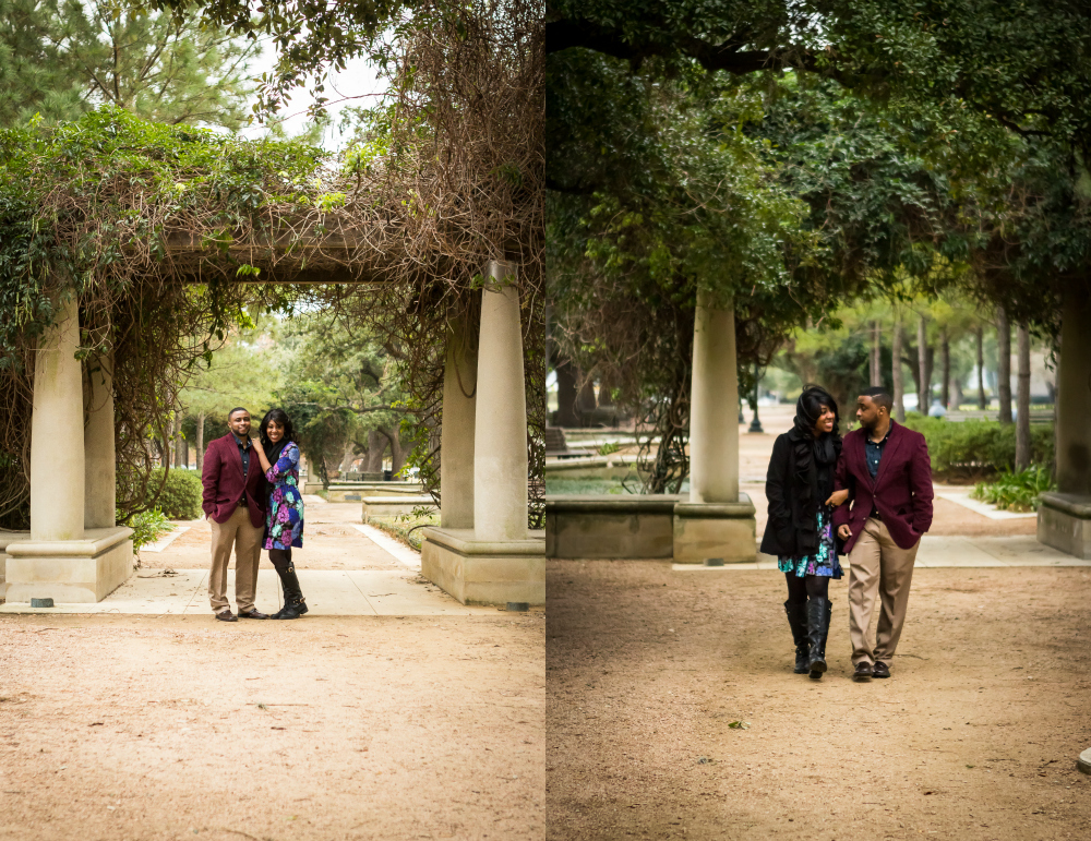 Hernann Park Engagement Session Rachel