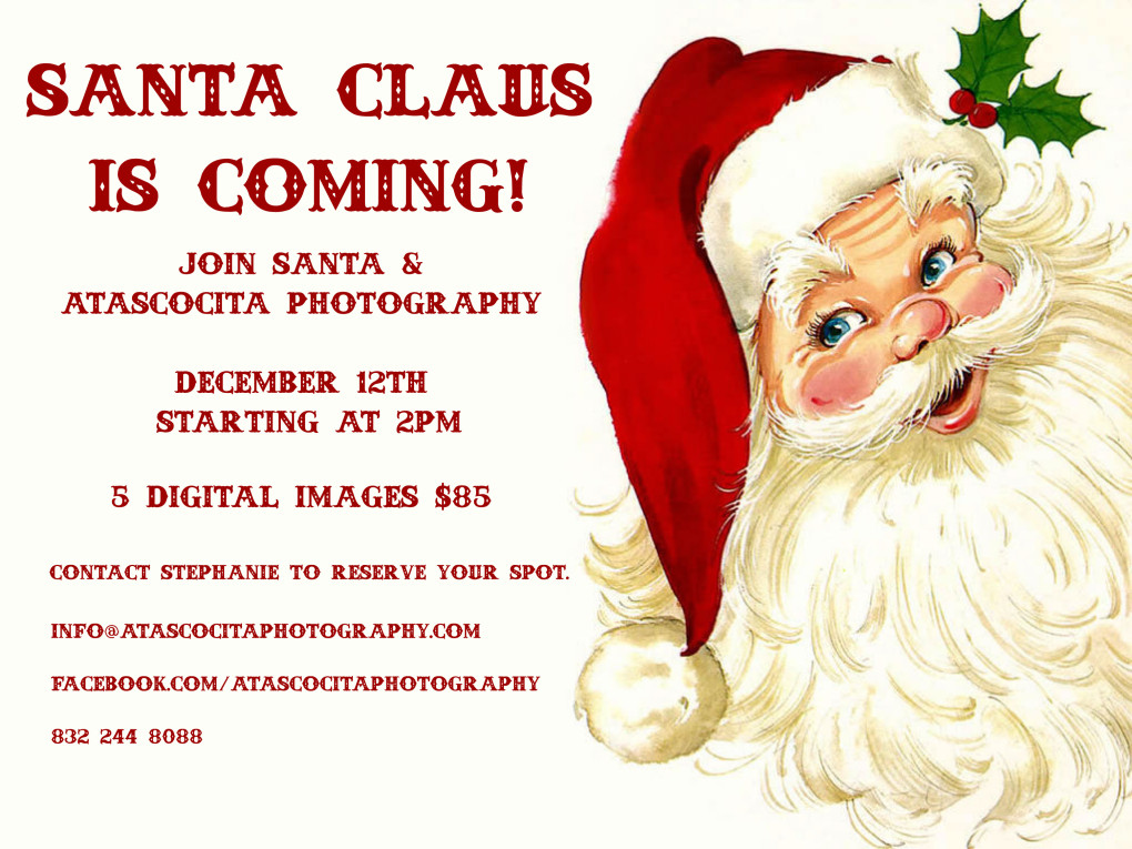 Photos with Santa in Atascocita