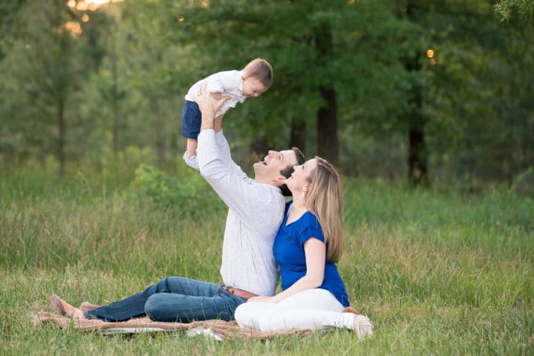 Memorial Park Family Portraits: Atascocita Photography