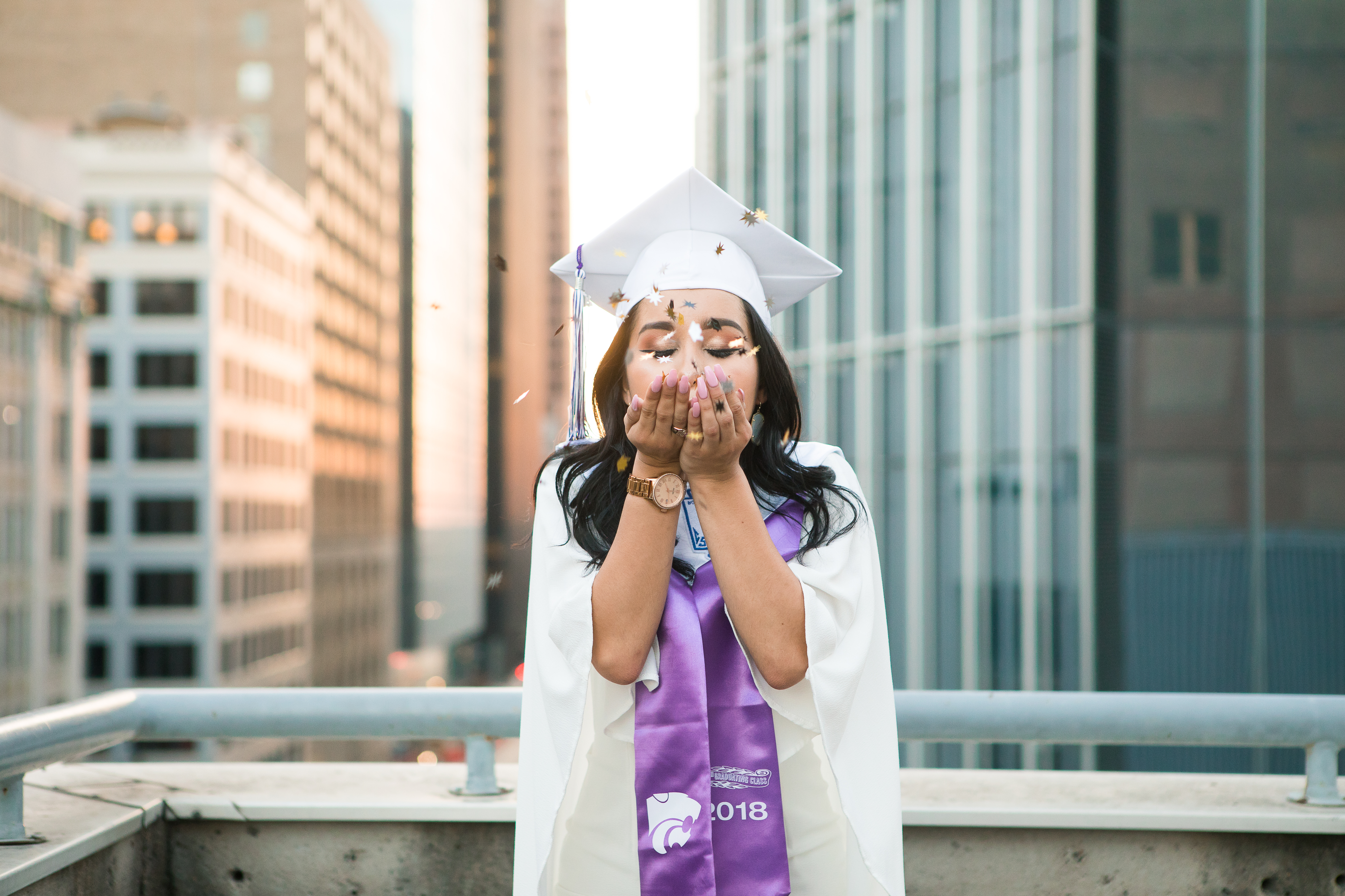 Cap and Gown Senior Portraits