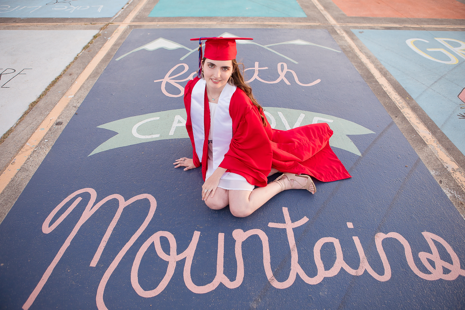 Atascocita High School Cap and Gown Portraits Atascocita Photography