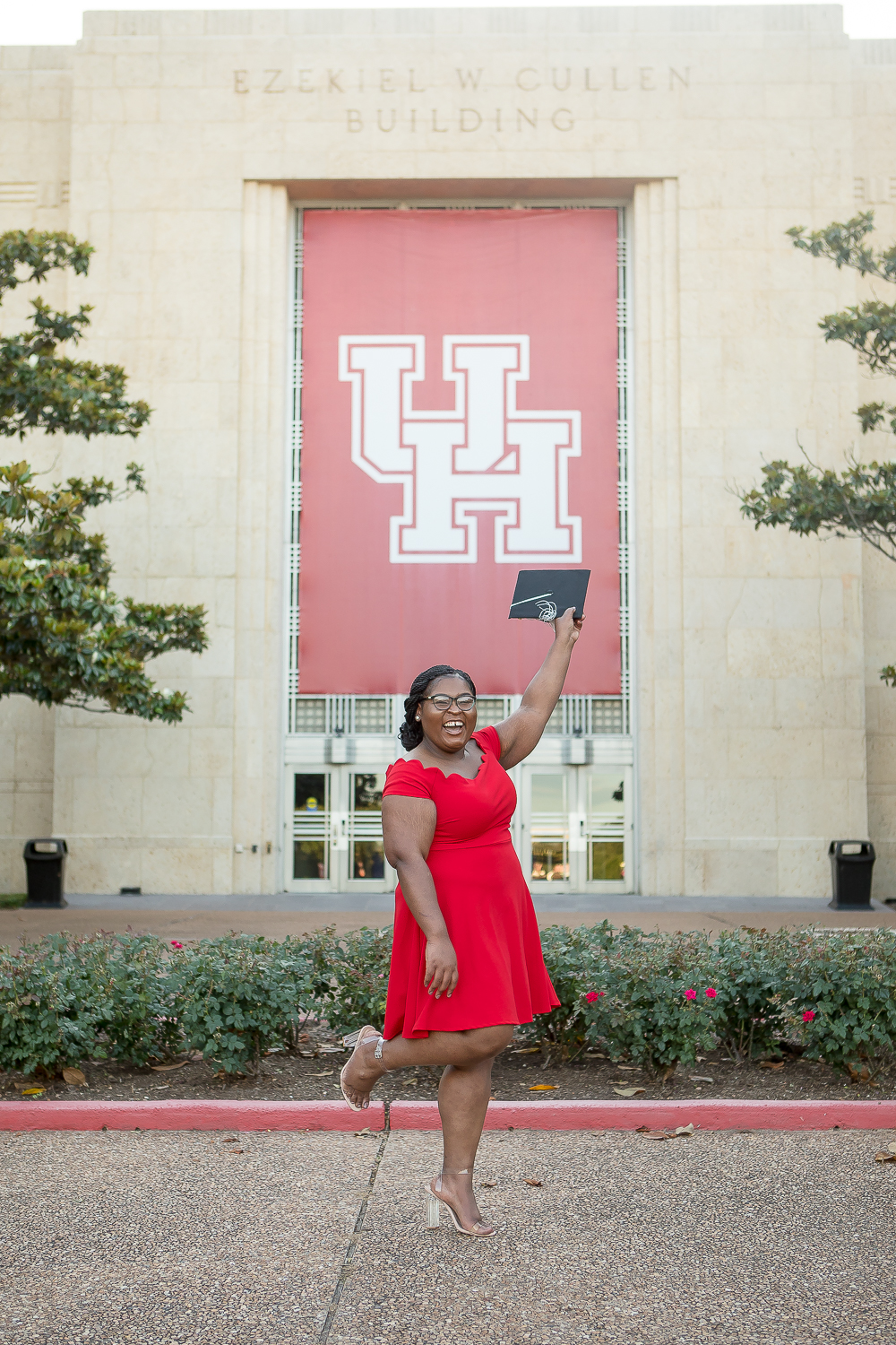 Houston Graduation Photographer for University Of Houston Seniors.