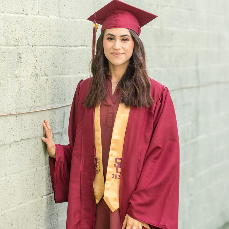 Summer Creek High School Senior Graduation Portrait