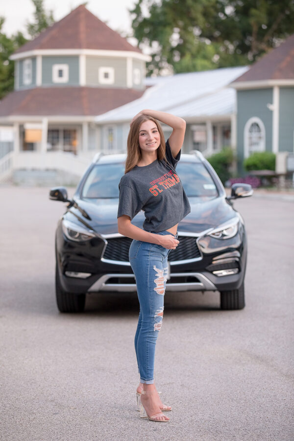 Old Town Spring Senior Portrait Session