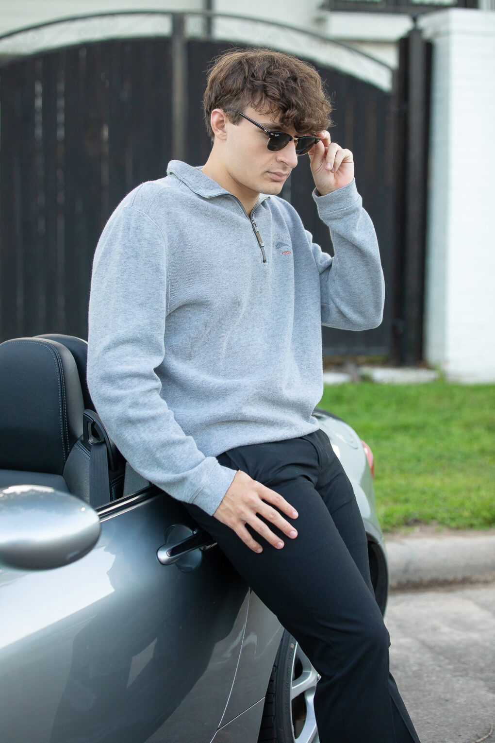 Senior Portraits For Guys and Cars