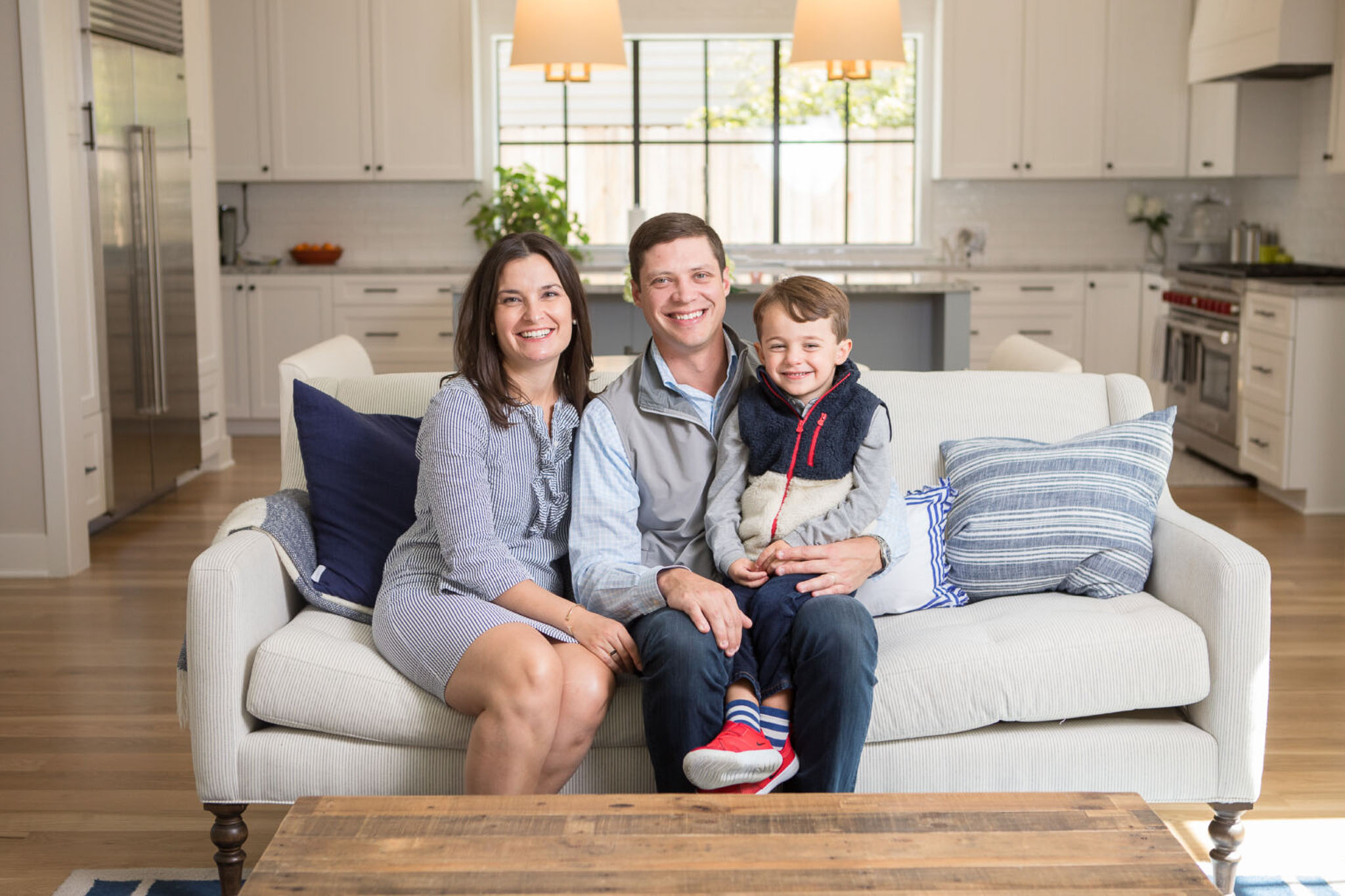 on-location family portrait in Atascocita.